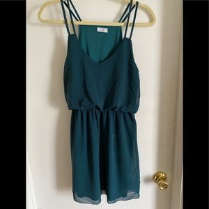 Teal dress